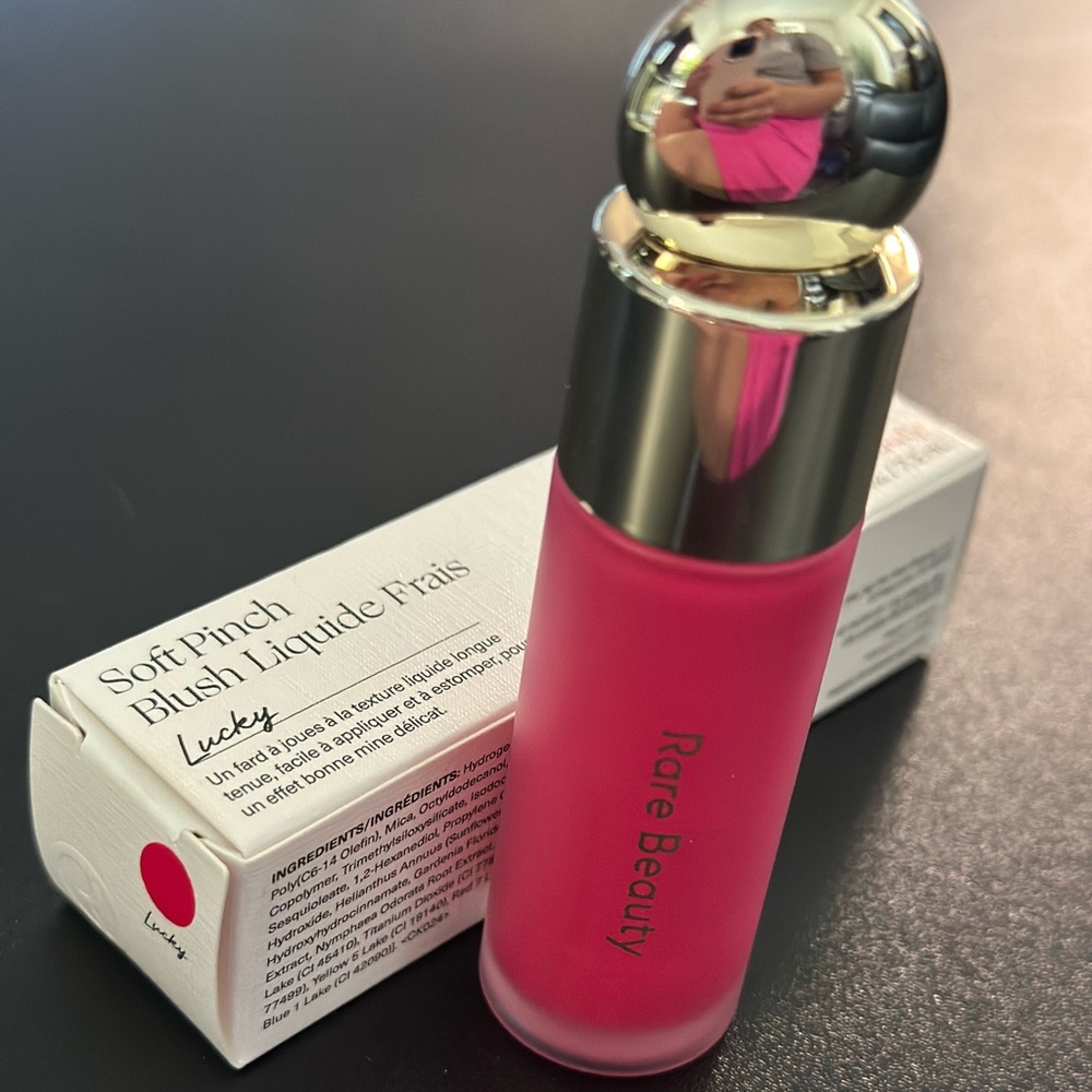 Rare Beauty Soft Pinch Liquid Blush Lucky NIB